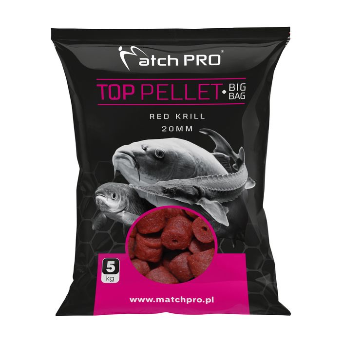 MatchPro karpių granulės Big Bag Red Krill 20 mm 5 kg 977017 2