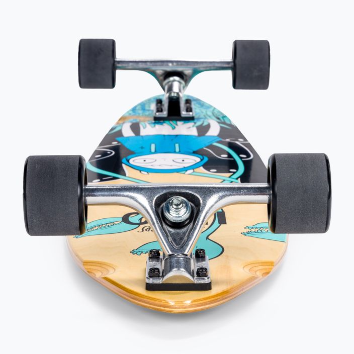 Fish Skateboards Pixie longboard blue LONG-PIX-SIL-BLA 5