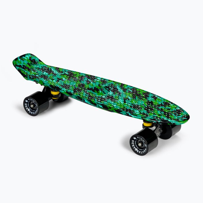 Fish Skateboards Print Camo green FS-FB-CAM-BLA-BLA riedlentė