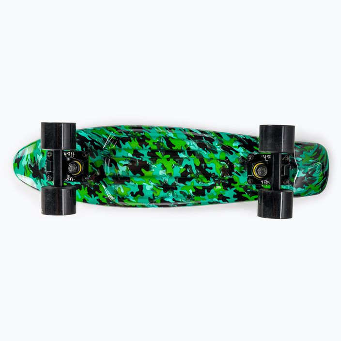 Fish Skateboards Print Camo green FS-FB-CAM-BLA-BLA riedlentė 4