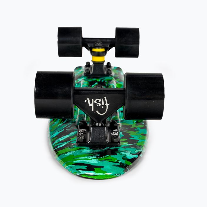 Fish Skateboards Print Camo green FS-FB-CAM-BLA-BLA riedlentė 5