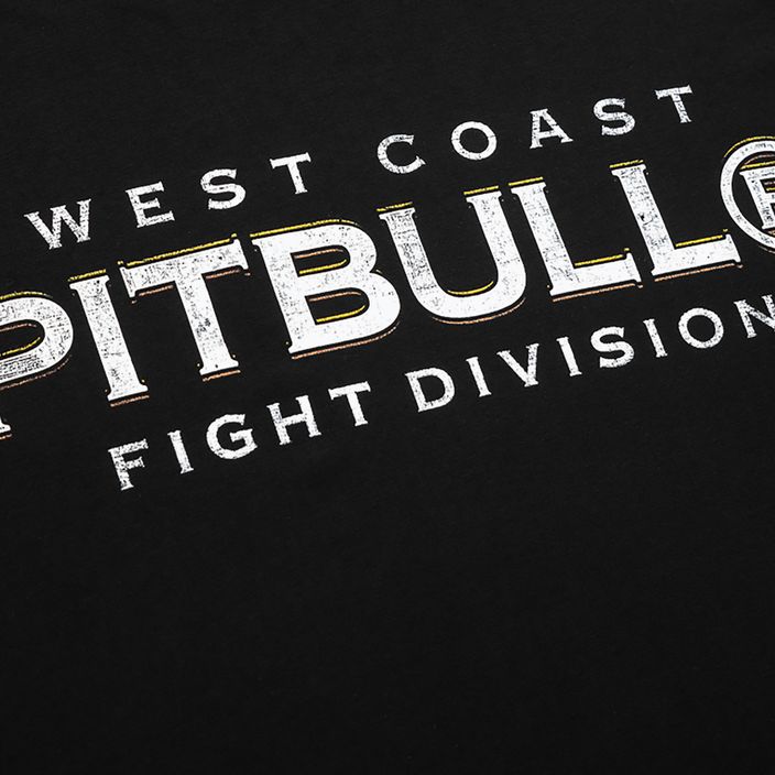 Pitbull West Coast vyriški marškinėliai Fight Club juodi 3