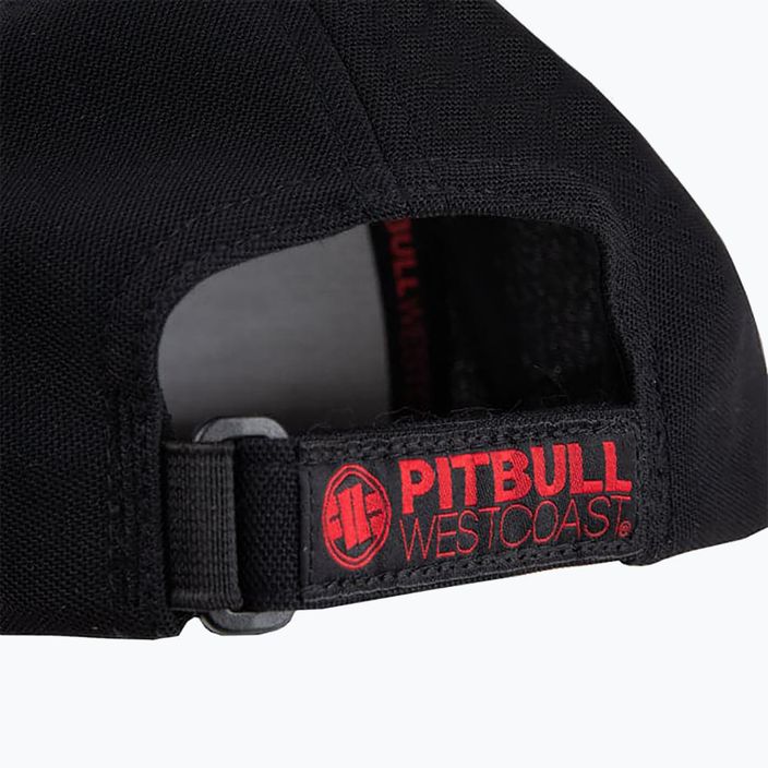 Vyriška kepurė Pitbull West Coast Snapback Seascape black/red print 3
