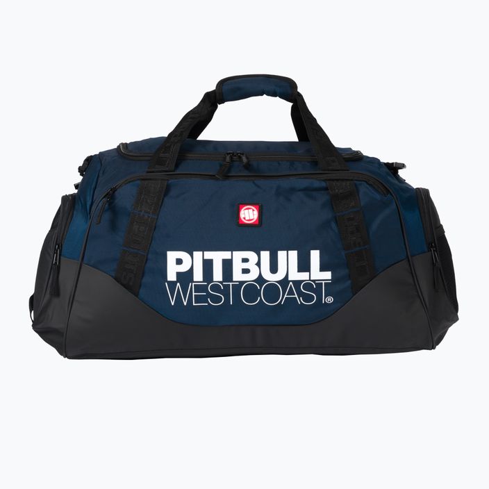 Pitbull West Coast TNT Sports 50 l juodas/tamsiai margas vyrų treniruočių krepšys