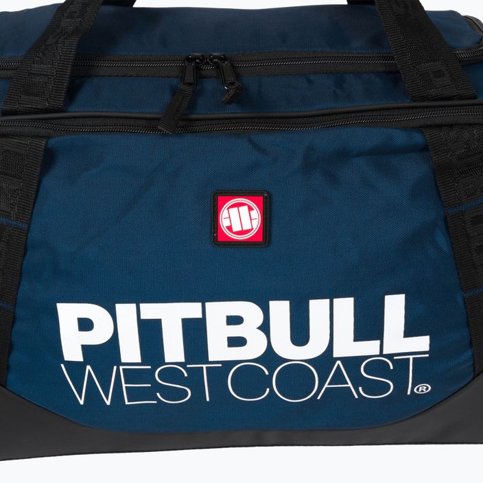 Pitbull West Coast TNT Sports 50 l juodas/tamsiai margas vyrų treniruočių krepšys 3