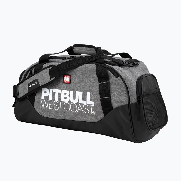 Pitbull West Coast TNT Sports 50 l juodas/pilkas melanžas vyriškas sportinis krepšys 5