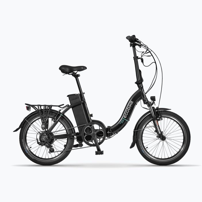 EcoBike Even 36V 14.5Ah 522Wh elektrinis dviratis juodas 1010202