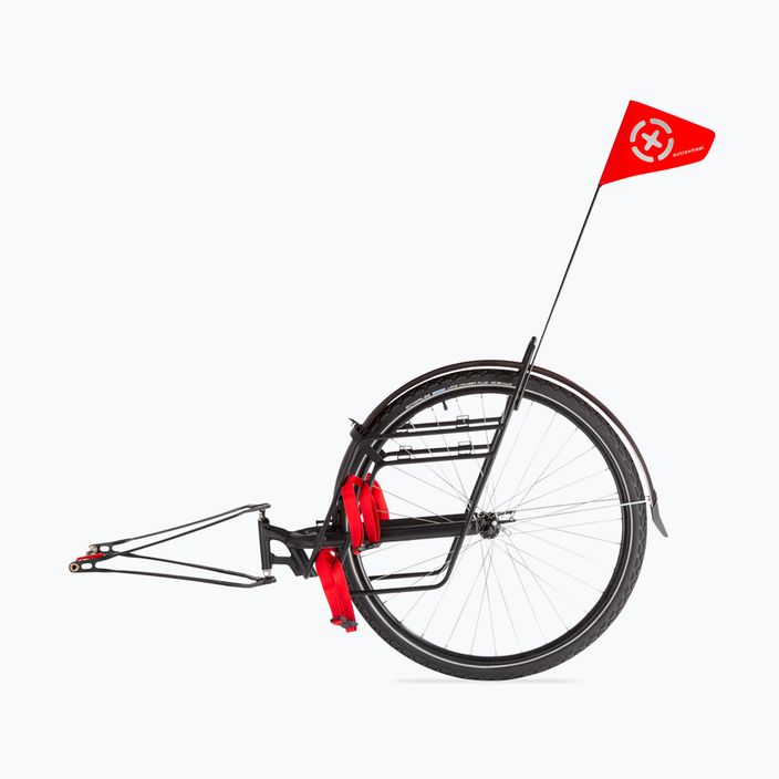 Extrawheel Voyager dviračių priekaba juoda PRO E0033 2