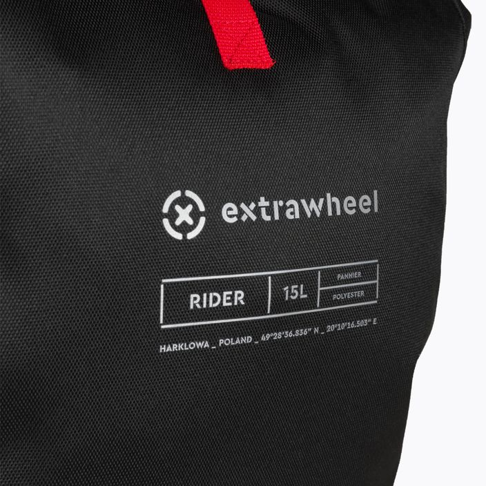 Extrawheel Rider dviračių krepšiai juodi E0114 5