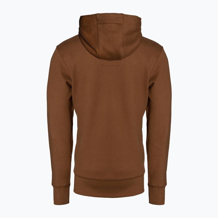 Vyriškas džemperis su gobtuvu Pitbull West Coast Small Logo 21 brown 2