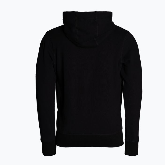 Vyriškas Pitbull West Coast Oldschool Razor juodos spalvos džemperis su gobtuvu 2