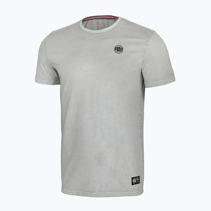 Vyriški marškinėliai Pitbull West Coast T-Shirt Small Logo Denim Washed 190 grey/melange