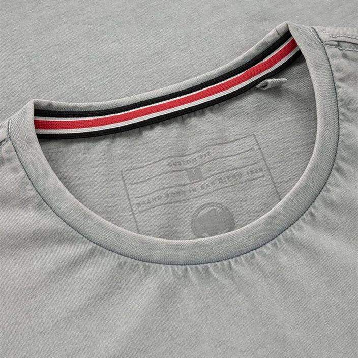 Vyriški marškinėliai Pitbull West Coast T-Shirt Small Logo Denim Washed 190 grey/melange 3
