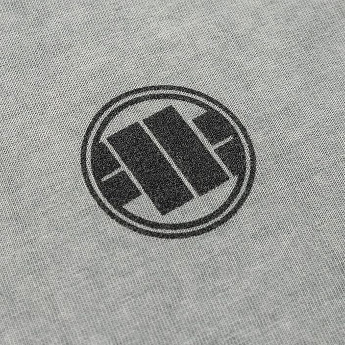 Vyriški marškinėliai Pitbull West Coast T-Shirt Small Logo Denim Washed 190 grey/melange 4