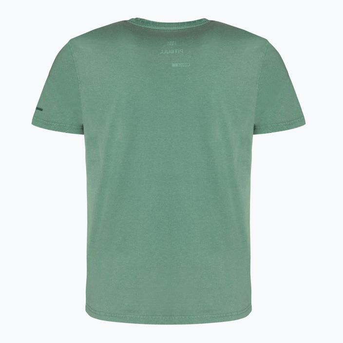 Vyriški marškinėliai Pitbull West Coast T-Shirt Circle Dog green 2