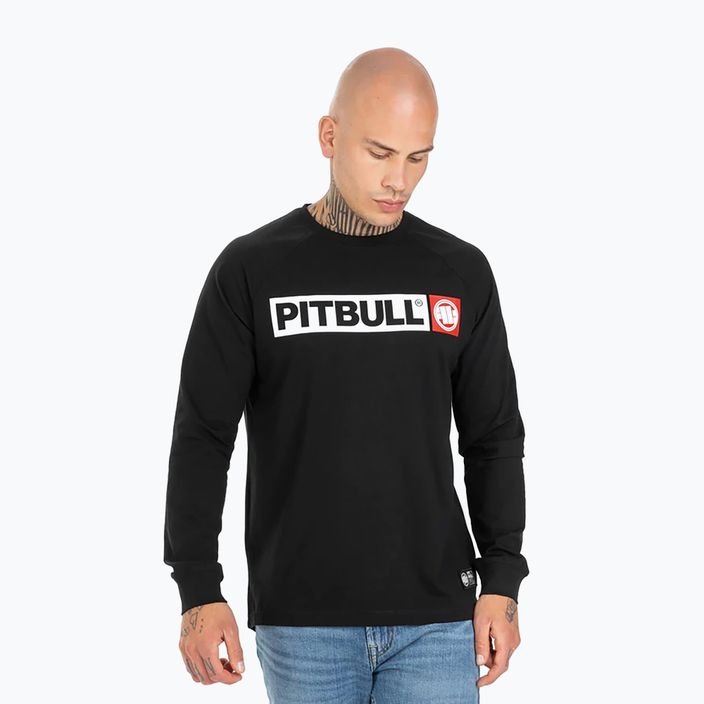 Vyriška Pitbull West Coast Mercado Hilltop Spandex 210 juoda ilgomis rankovėmis