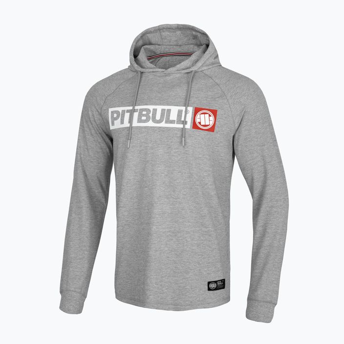 Pitbull West Coast vyriškas Hilltop Spandex 210 pilkas/melsvas džemperis