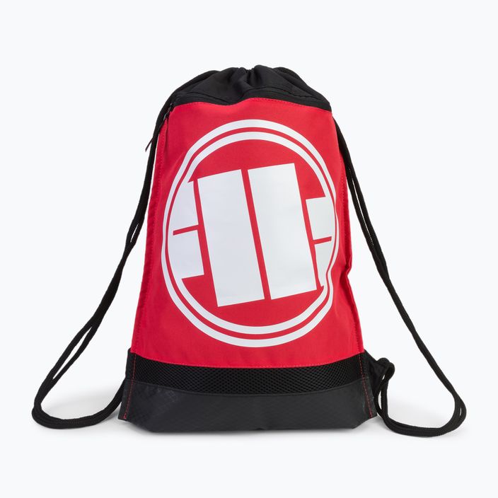 Pitbull West Coast logotipas 17 l nugaros/raudonas krepšys