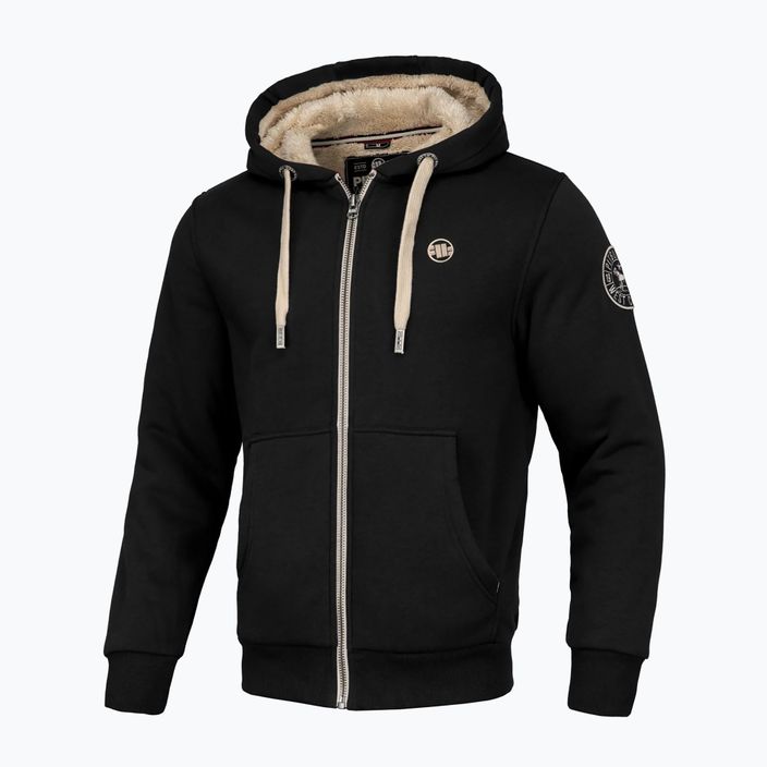 Vyriškas džemperis Pitbull Zip Sherpa 2 Ruffin Hooded black 4