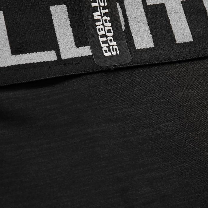 Pitbull West Coast Performance Small Logo juodos vyriškos tamprės 5