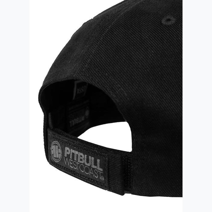 Vyriška kepuraitė su snapeliu Pitbull West Coast Snapback Hook & Loop ,,3D Metal Logo" black 5