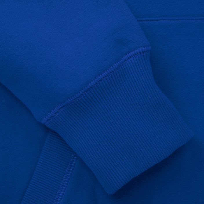 Vyriški Pitbull West Coast džemperiai su gobtuvu ir mažu logotipu karališkai mėlyni 4