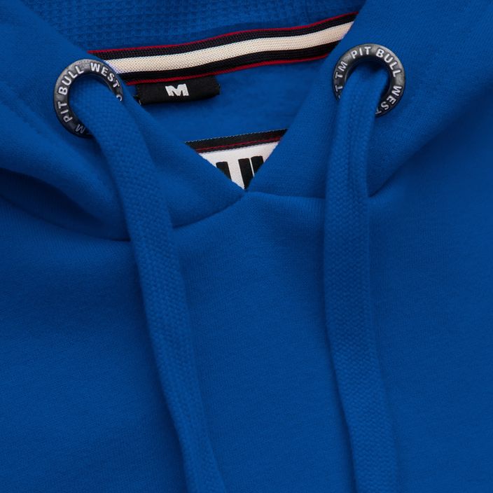 Vyriški Pitbull West Coast džemperiai su gobtuvu ir mažu logotipu karališkai mėlyni 6