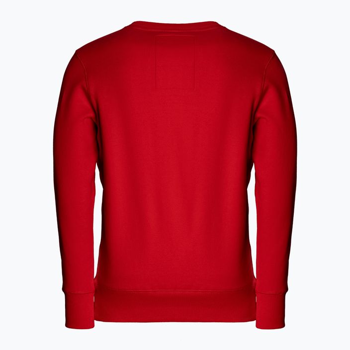 Vyriški Pitbull West Coast Crewneck Small Logo džemperiai raudoni 2