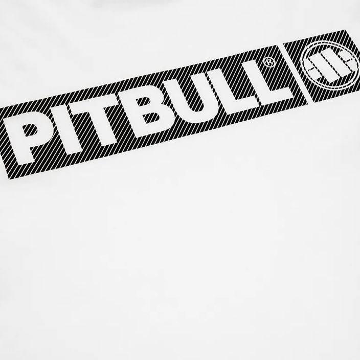 Pitbull West Coast vyriški Hilltop 140 GSM balti marškinėliai 3