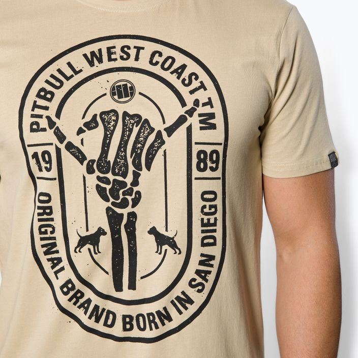 Pitbull West Coast vyriški marškinėliai Keep Rolling 22 sand 4