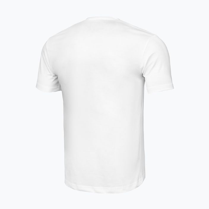 Pitbull West Coast Scratch 170 GSM balti vyriški marškinėliai 2