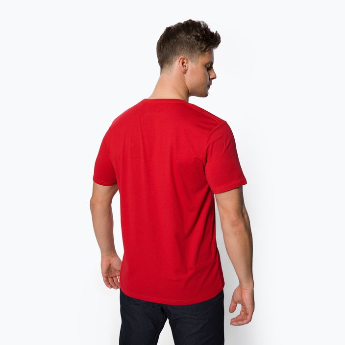 Pitbull West Coast Scratch 170 GSM raudoni vyriški marškinėliai 3