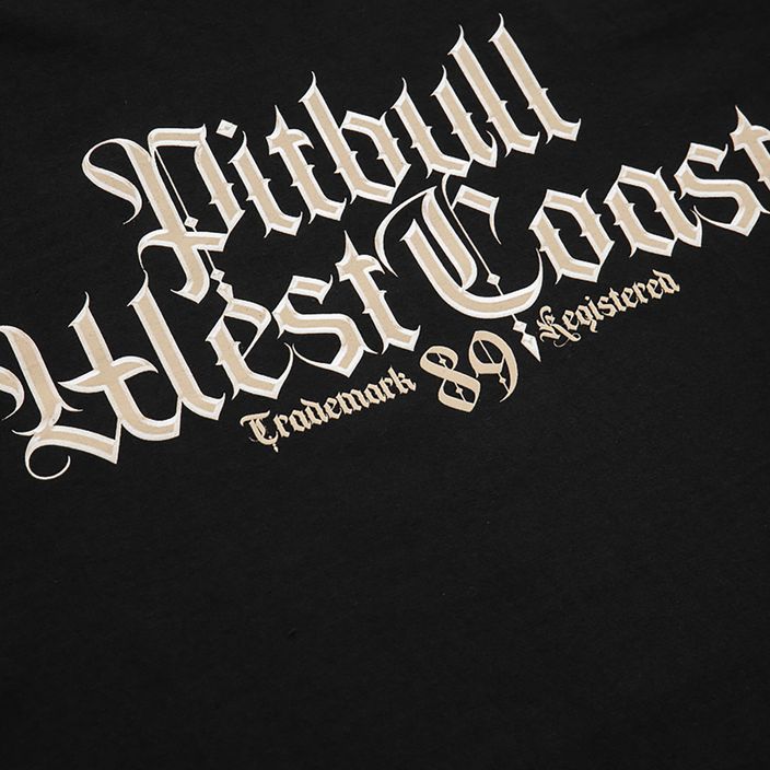 Pitbull West Coast apocalypse juodi vyriški marškinėliai 3