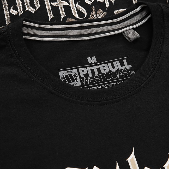 Pitbull West Coast apocalypse juodi vyriški marškinėliai 4