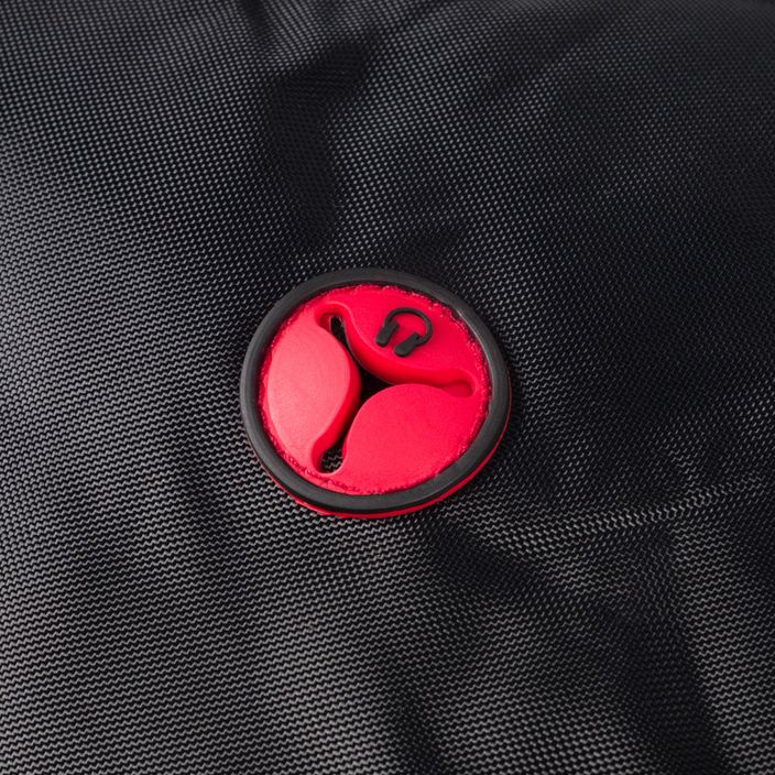 Pitbull West Coast Big Logo TNT 100 l juodas/raudonas vyriškas treniruočių krepšys 5