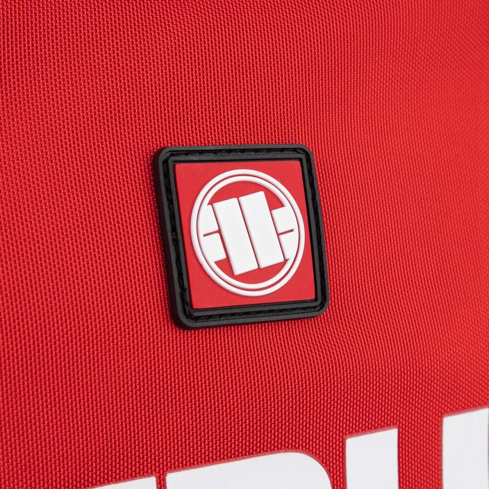 Pitbull West Coast Big Logo TNT 100 l juodas/raudonas vyriškas treniruočių krepšys 13