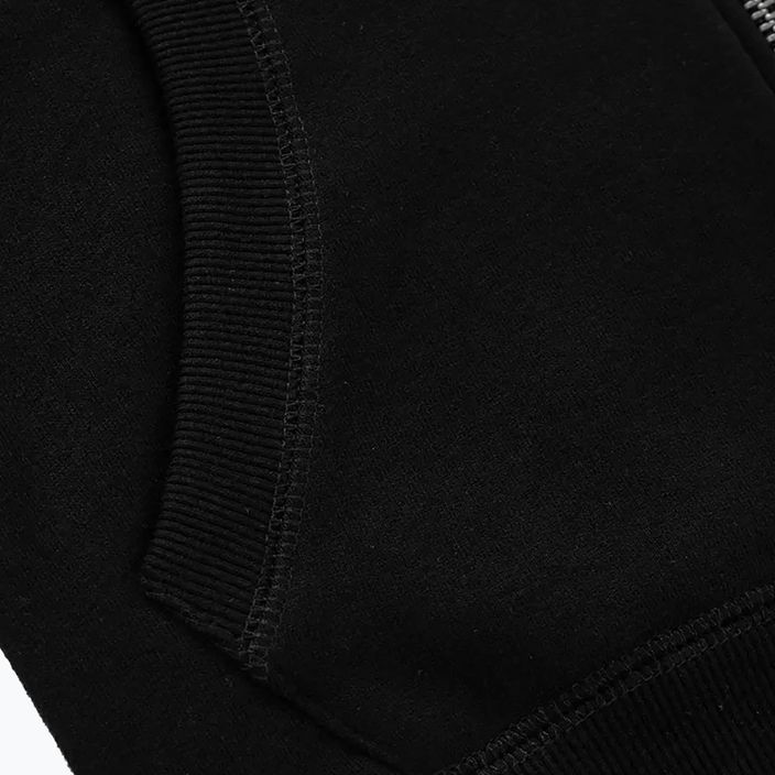 Moteriški Pitbull West Coast Zip Hilltop džemperis su gobtuvu juodos spalvos 9