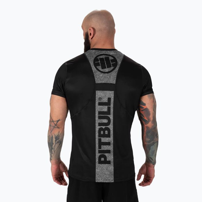 Vyriški treniruočių marškinėliai Pitbull Mesh Performance Pro Plus Born in 1989 black 3