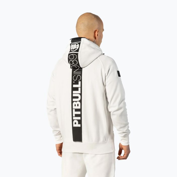 Vyriški Pitbull West Coast Hermes džemperiai su gobtuvu ir užtrauktuku off white 2