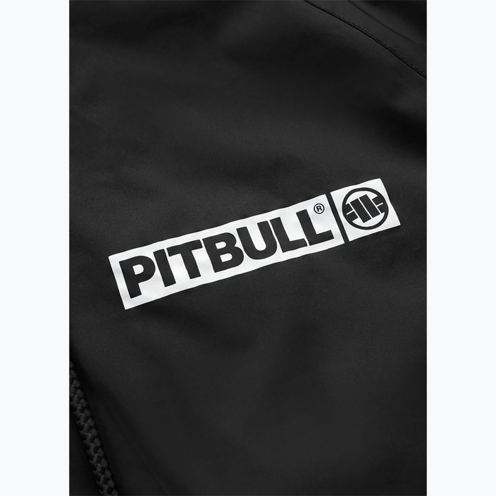 Vyriška striukė Pitbull West Coast Athletic Logo Hooded Nylon black 8