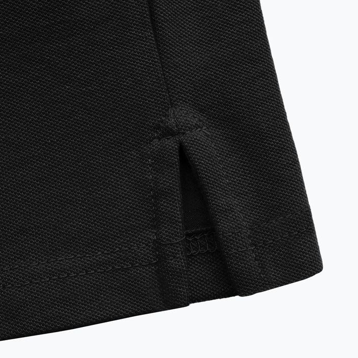 Vyriški polo marškinėliai Pitbull West Coast Polo Pique Stripes Regular black 9