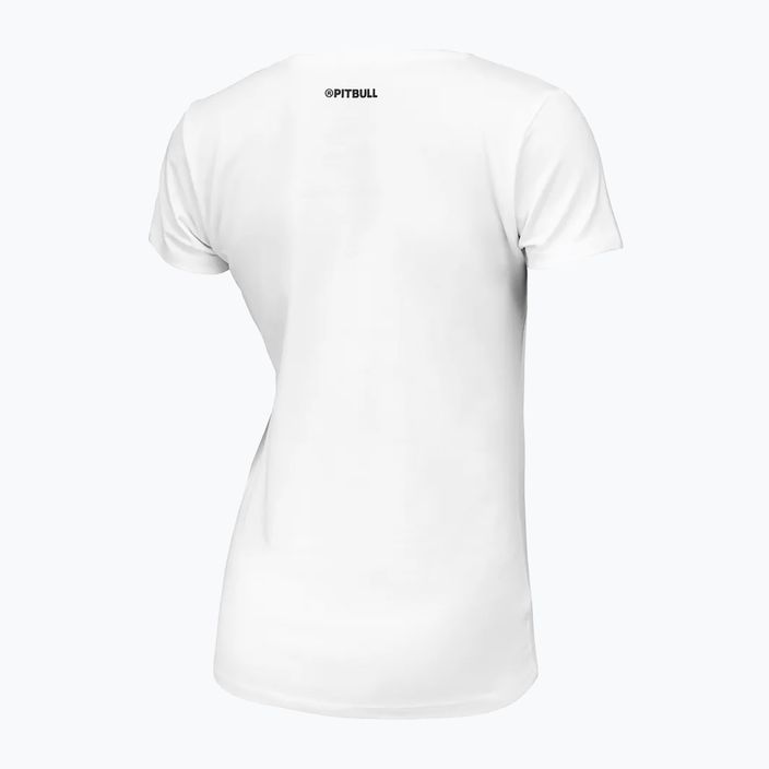 Pitbull West Coast moteriški marškinėliai su logotipu T-S Small White 2