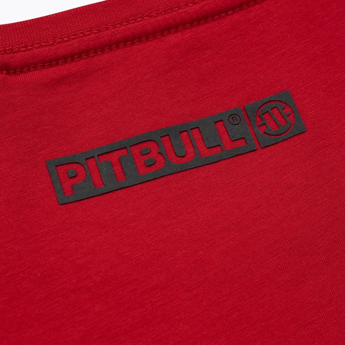 Pitbull West Coast moteriški T-S Hilltop raudoni marškinėliai 5