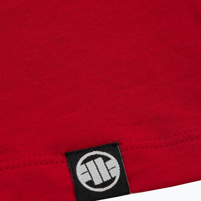 Pitbull West Coast moteriški T-S Hilltop raudoni marškinėliai 6