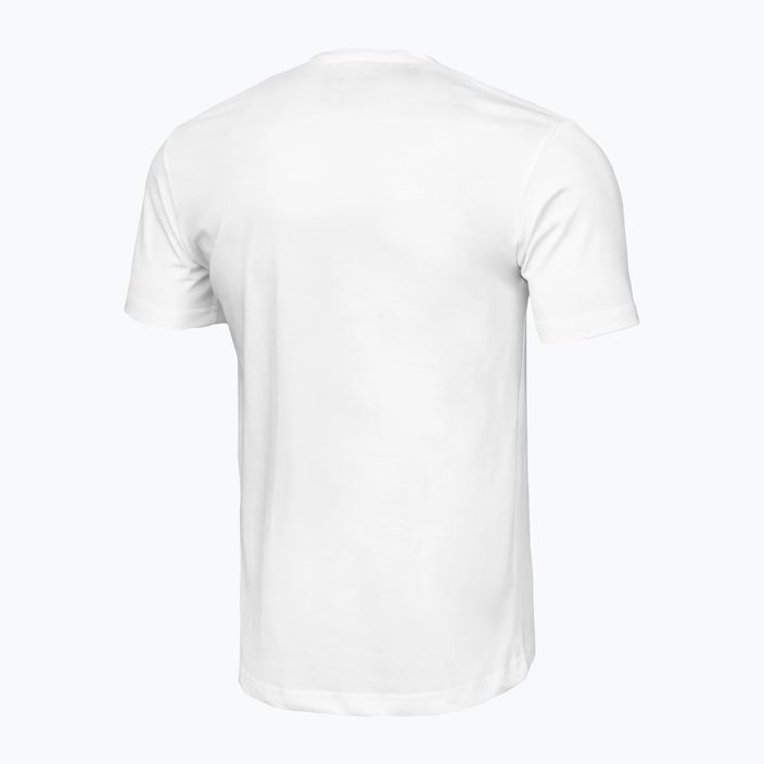 Pitbull West Coast vyriški marškinėliai T-S Small Logo balti 2