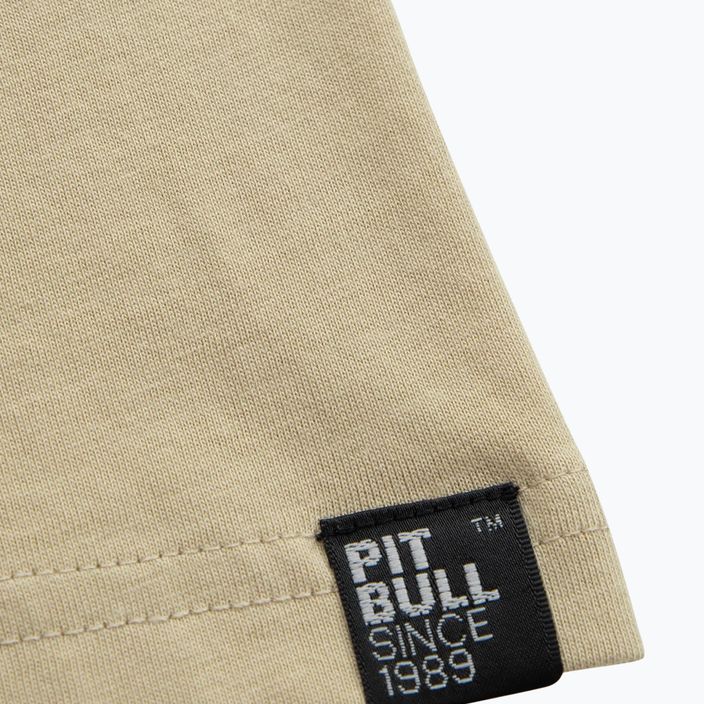 Pitbull West Coast vyriški T-S Hilltop 170 smėlio spalvos marškinėliai 7