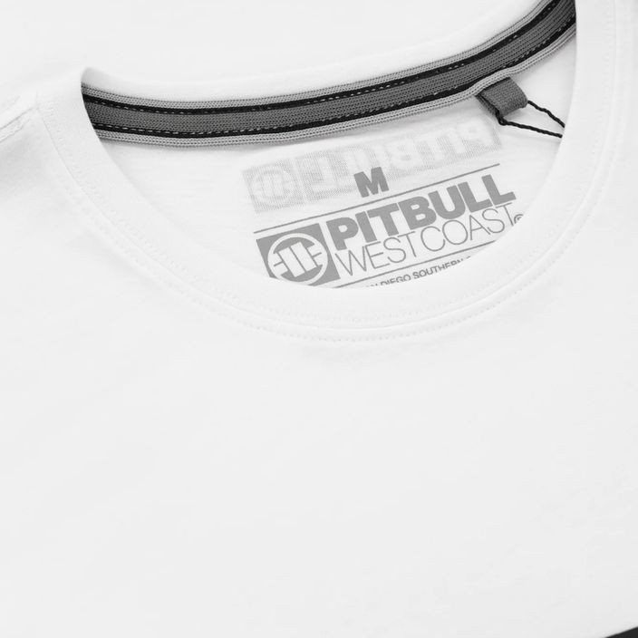 Pitbull West Coast vyriški T-S Hilltop 170 balti marškinėliai 3