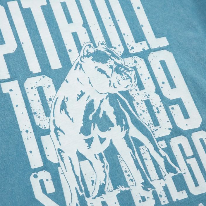Pitbull West Coast moteriški marškinėliai T-S San Diego Dog mėlyni 3