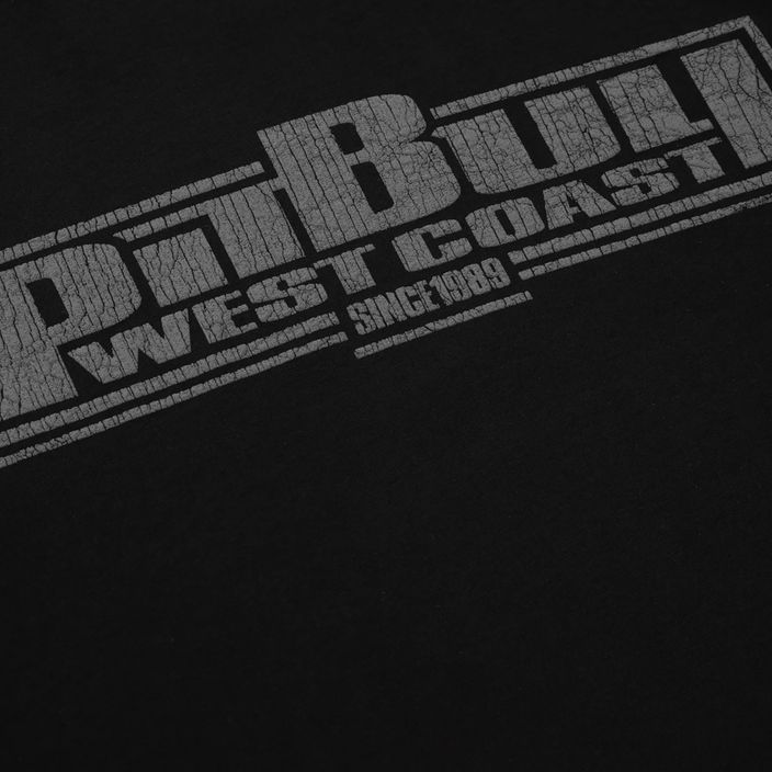 Pitbull West Coast Boxing Fd vyriški marškinėliai juodi 3