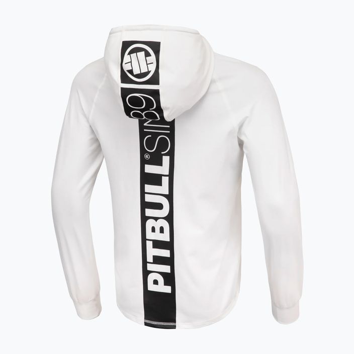 Vyriški Pitbull West Coast Hilltop džemperiai su gobtuvu, balti 2